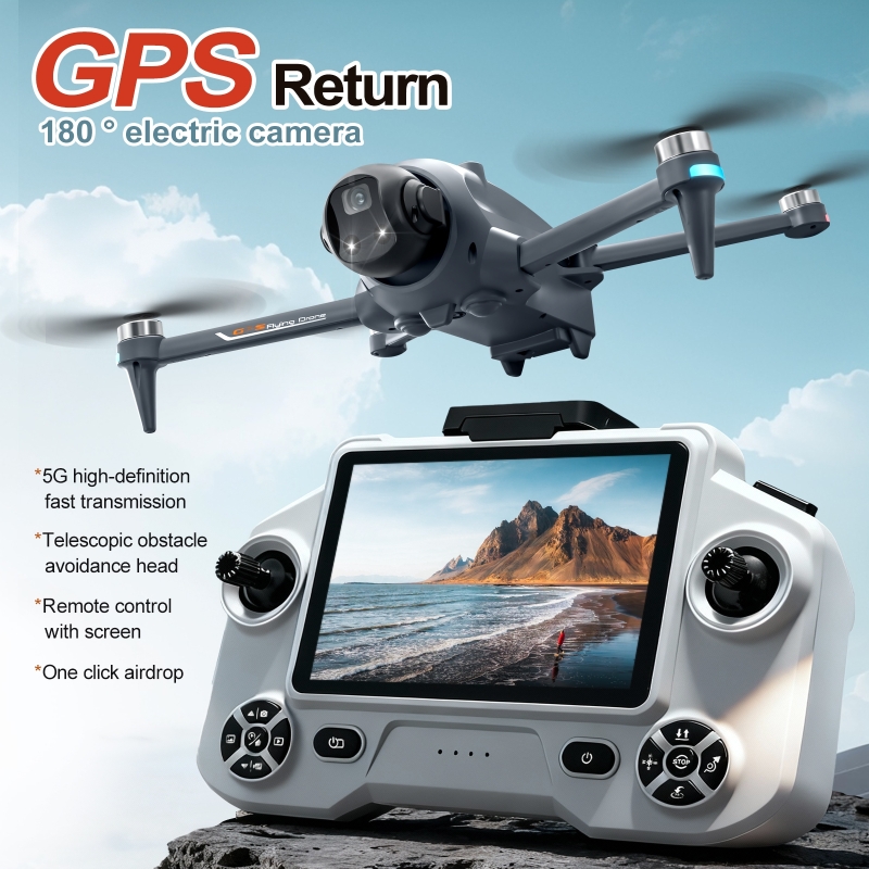Dron GPS 5G HD do fotografii l – Photography Prompt recenzja i cena