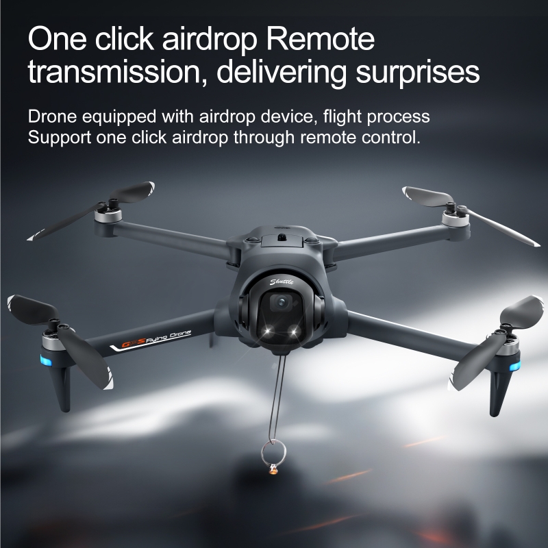 Dron GPS 5G HD do fotografii l – Photography Prompt recenzja i cena