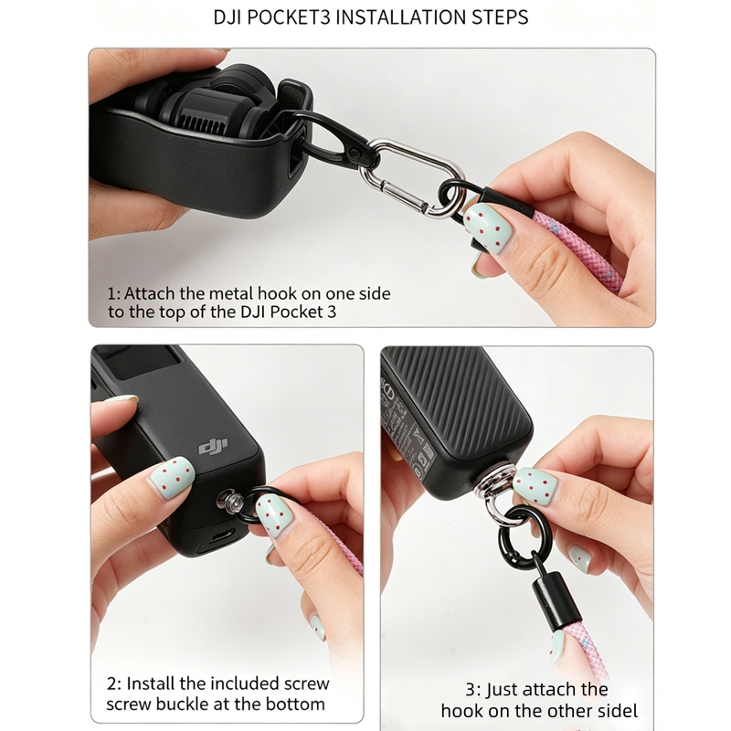Smycz na szyję/pasek na nadgar – Camera Wrist Strap recenzja i cena